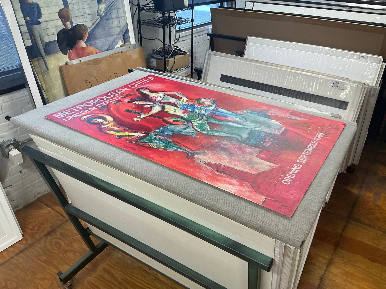 Marc Chagall - Carmen - 1966 Lithograph 40" x 26" - 4