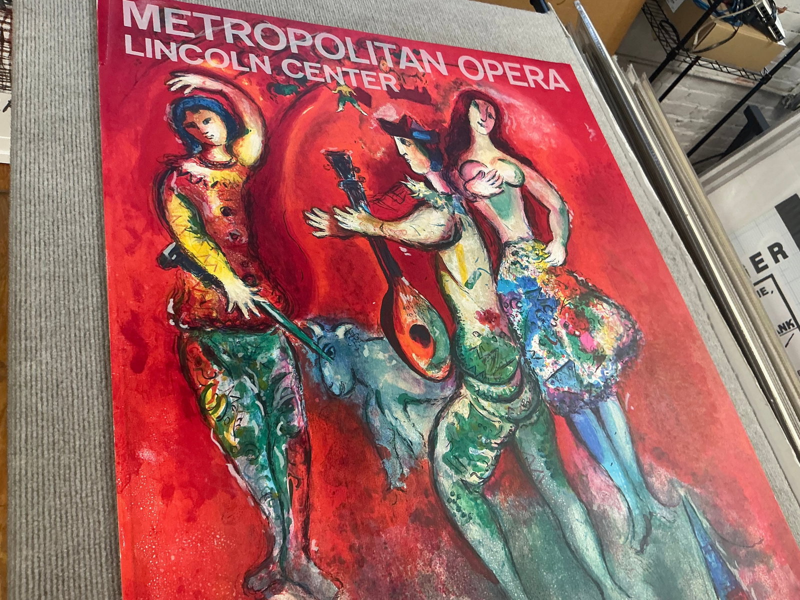 Marc Chagall - Carmen - 1966 Lithograph 40" x 26" - 6