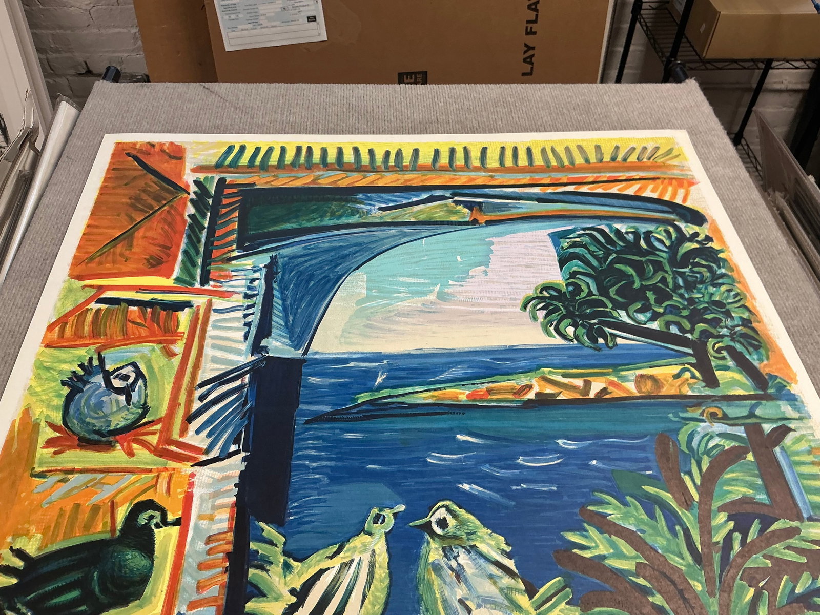 Pablo Picasso - Cote D'Azur - 1962 Lithograph 39.25" x 26" - 5
