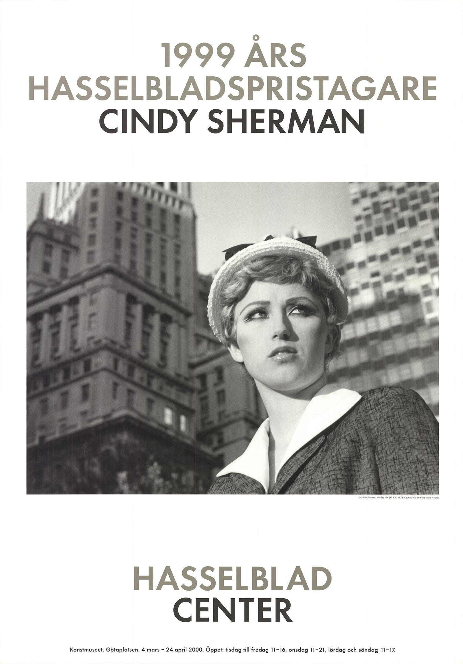 Cindy Sherman - Hasselblad Center - 2000 Offset Lithograph 39.5" x 27.5" (1 of 4)