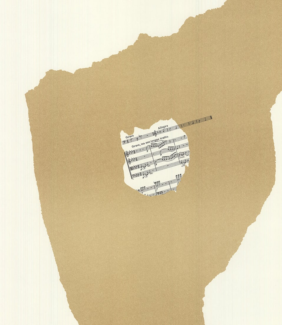 Robert Motherwell - Juilliard School Dedication - 1969 Lithograph 45" x 29.5" - 3