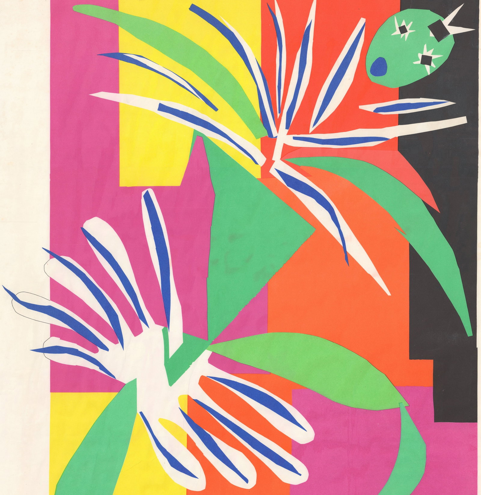 Henri Matisse - La Danseuse Creole, Nice, France - 1965 Lithograph 39" x 24.5" - 3