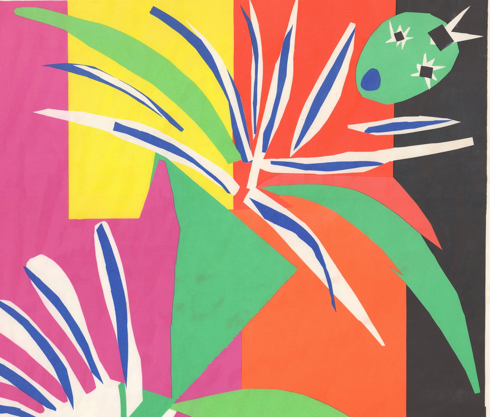 Henri Matisse - La Danseuse Creole, Nice, France - 1965 Lithograph 39" x 24.5" - 4