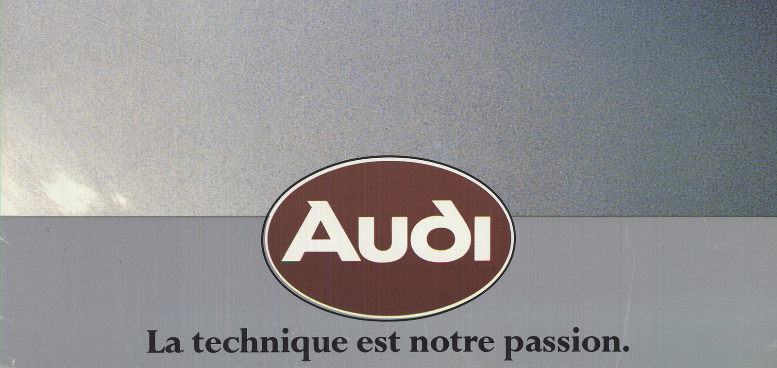 Artist Unknown - Look at Audi - 1983 Offset Lithograph 47.5" x 31.5" - 4