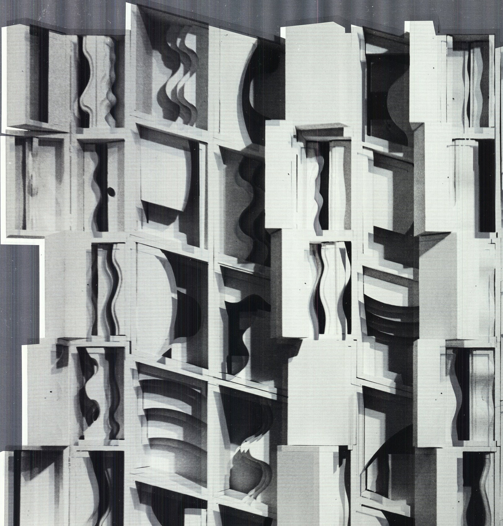 Louise Nevelson - Lunar Silence: The Silver Piece-Signed - 1977 Foil Print - SIGNED 25.5" x 26" - 2