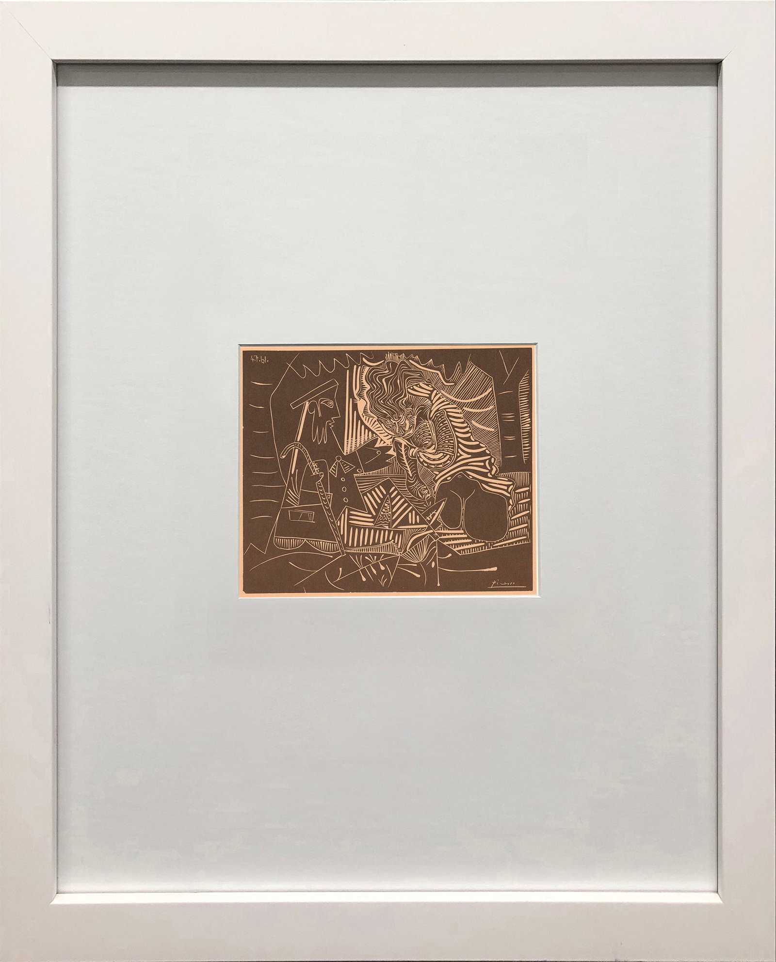 Pablo Picasso - Luncheon on the Grass - 1972 Offset Lithograph 5.75" x 7.5" (1 of 4)