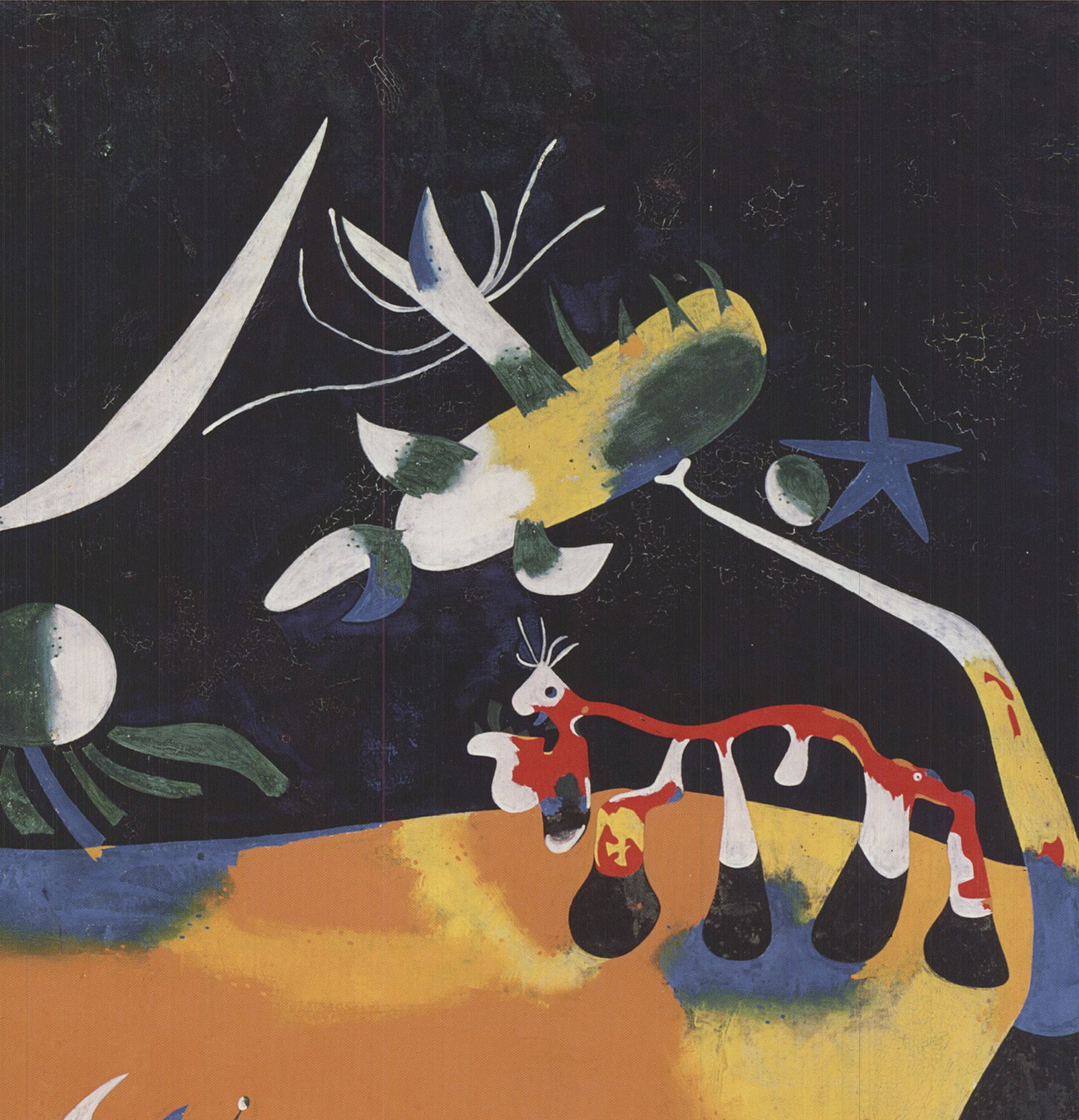 Joan Miro - Nocturne - 2010 Offset Lithograph 22.75" x 19" - 4