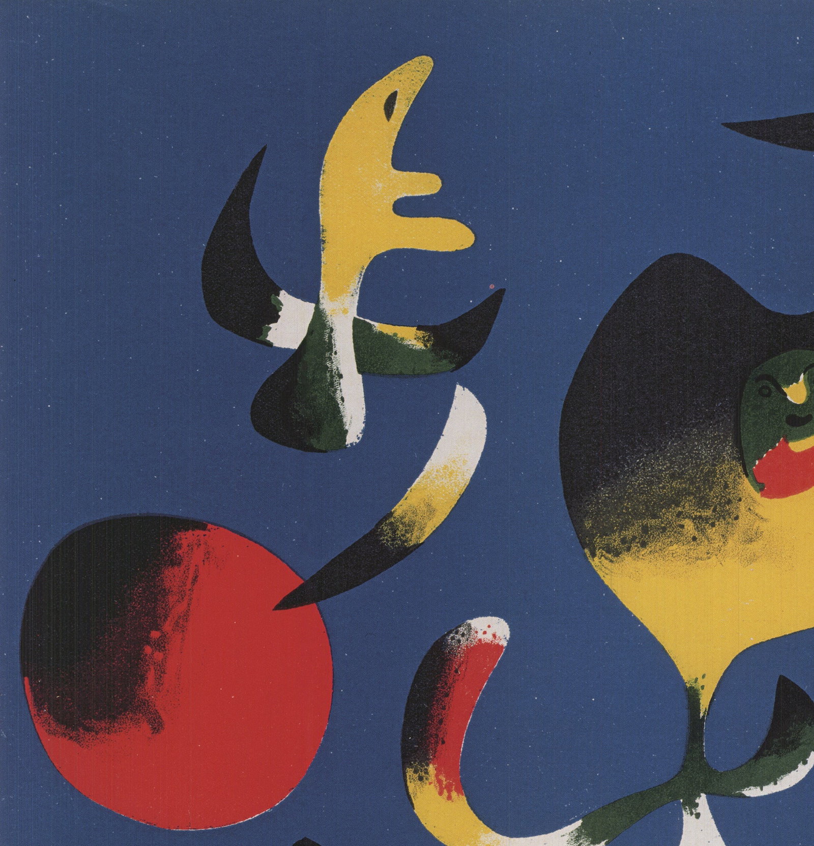 Joan Miro - Painting (The Air) - 2010 Offset Lithograph 22.75" x 19" - 3