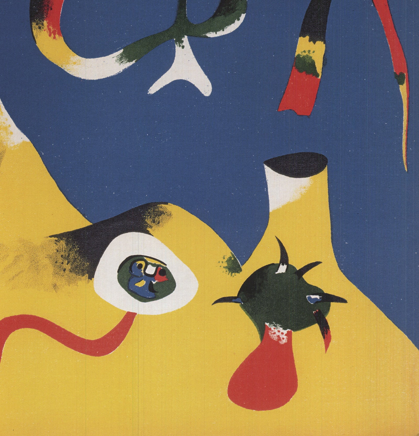 Joan Miro - Painting (The Air) - 2010 Offset Lithograph 22.75" x 19" - 4