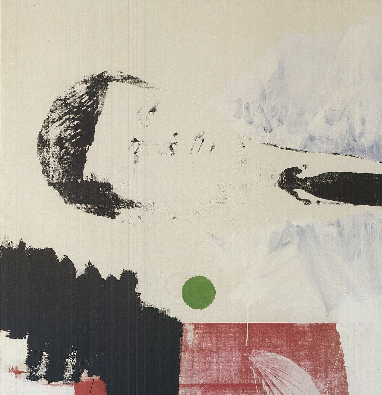 Robert Rauschenberg - Quote (No Text) - 1990 Offset Lithograph 35.5" x 27.5" - 3