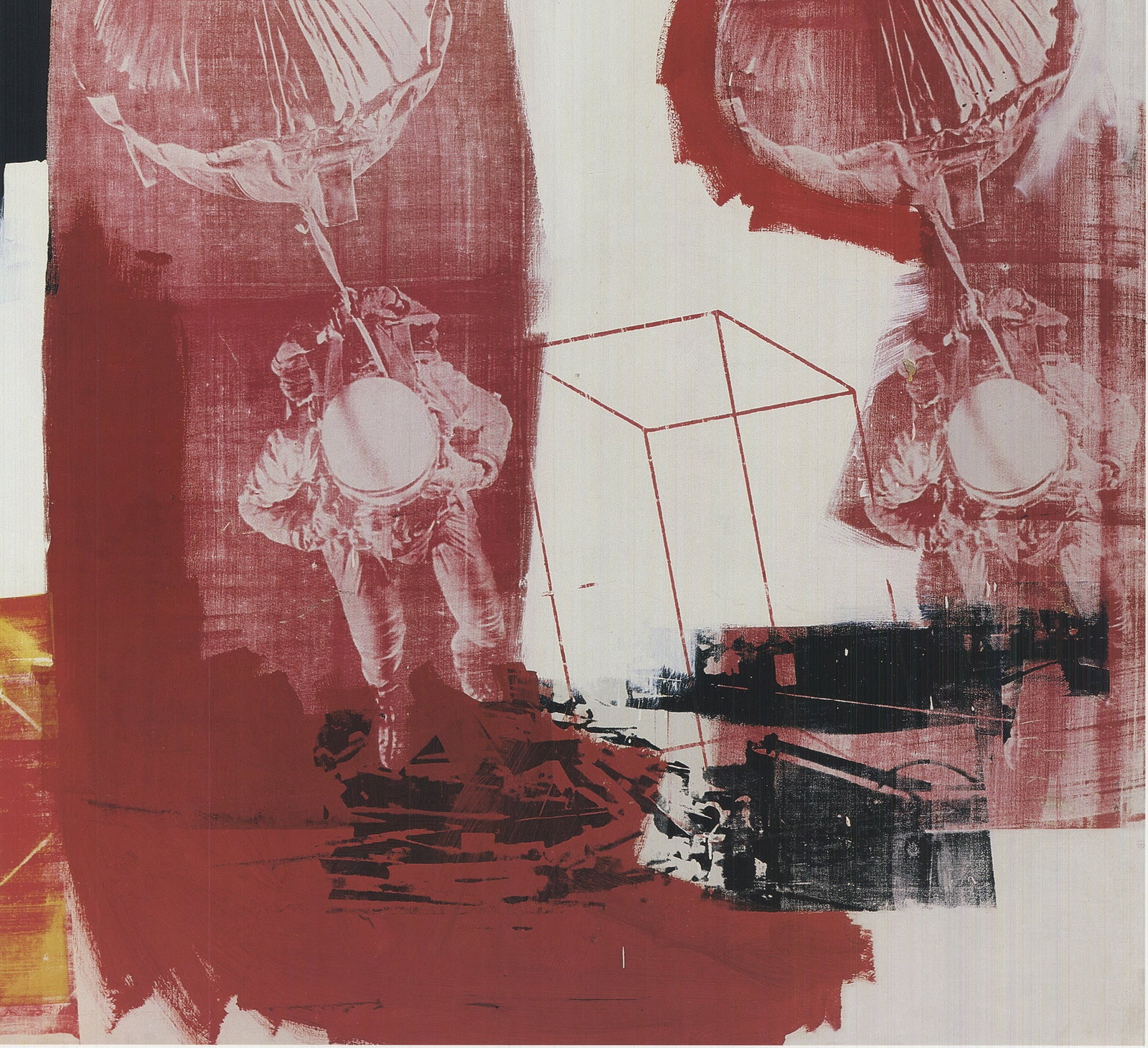 Robert Rauschenberg - Quote (No Text) - 1990 Offset Lithograph 35.5" x 27.5" - 4
