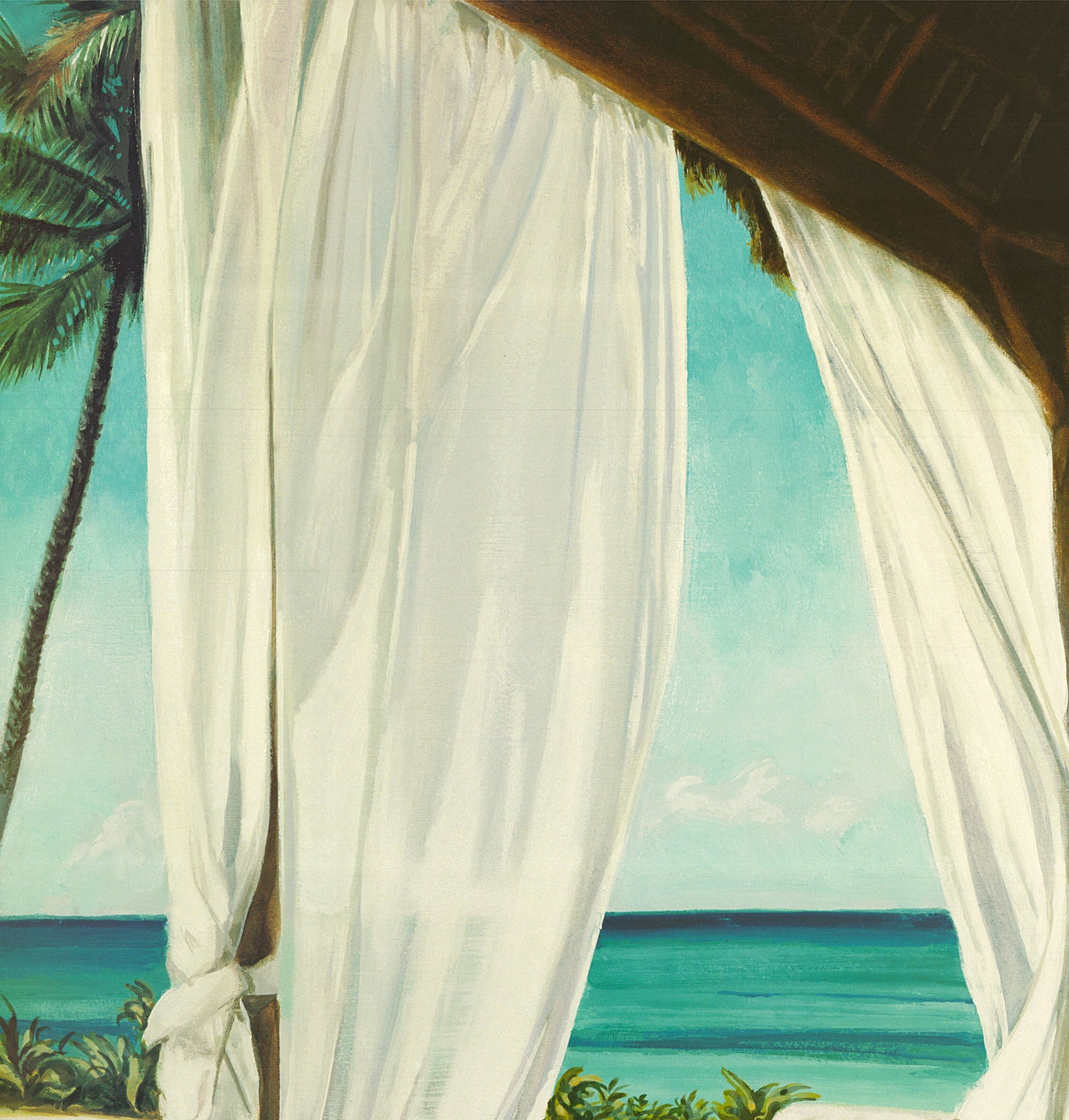 Jacob Reed - Sea Breeze II - 2008 Offset Lithograph 35.5" x 47.25" - 2
