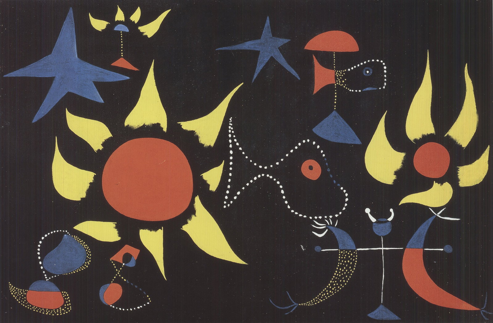 Joan Miro - Self-Portrait II - 2010 Offset Lithograph 22.75" x 19" - 2