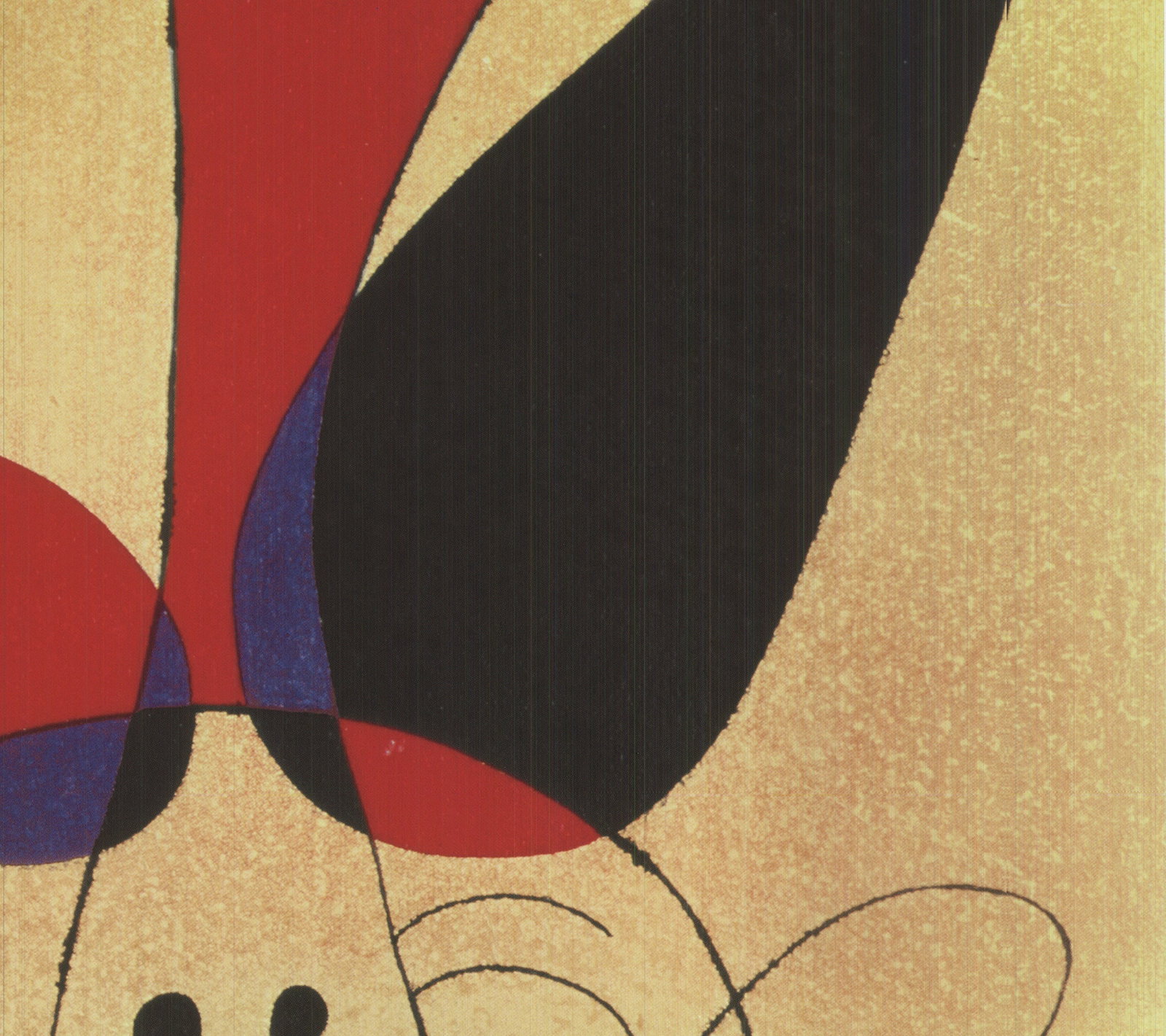 Joan Miro - The Bird Plunges Toward the Lake Where the Stars are Mirrored - 2010 Offset Lithograph - 4