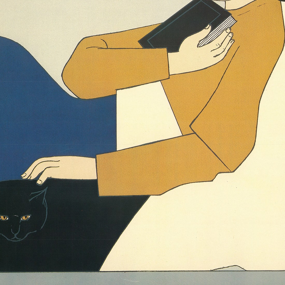 Will Barnet - The Book - 1975 Offset Lithograph 16" x 11.5" - 3