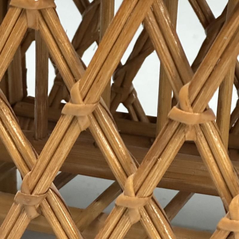 Swedish Mid-Century Modern, Magazine Rack, Bamboo, Rattan, Sweden, 1960s - 8