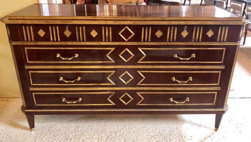 Monumental Russian Neoclassical Style Commode or Chest in the Louis XVI Style - 2
