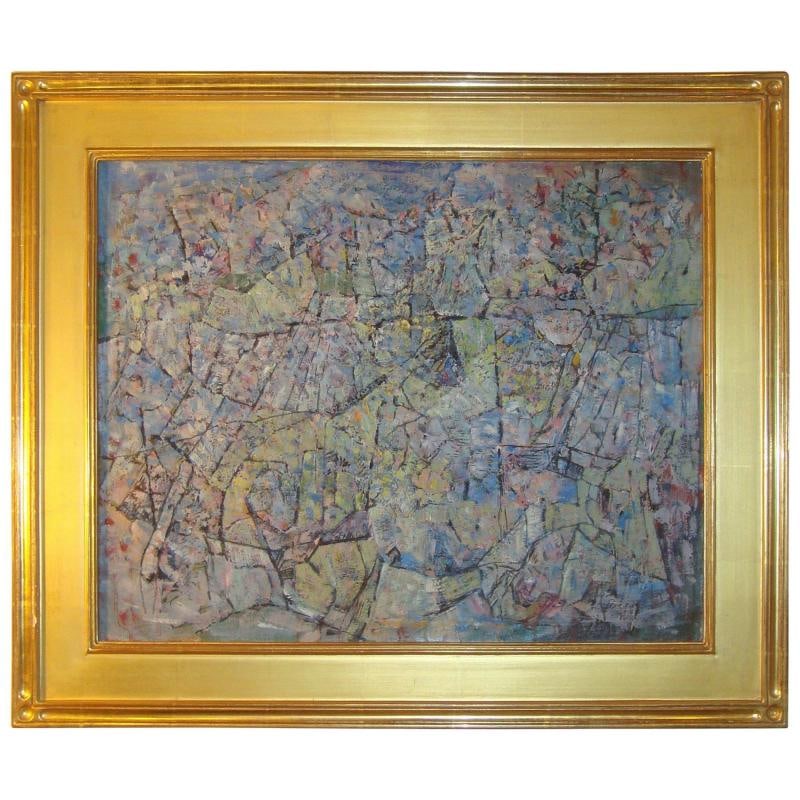 Wesley Lea Oil Painting in Gilt Frame Titled Four Pensive Woman Deep Dreams - 2