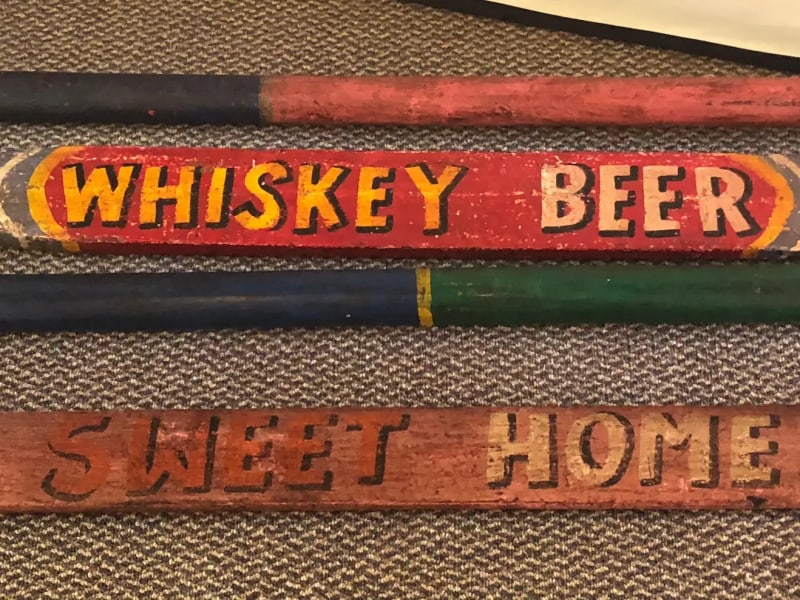 Set of 2 Hand Painted Inspirational Rowing Oars or Paddles Priced Individually - 6