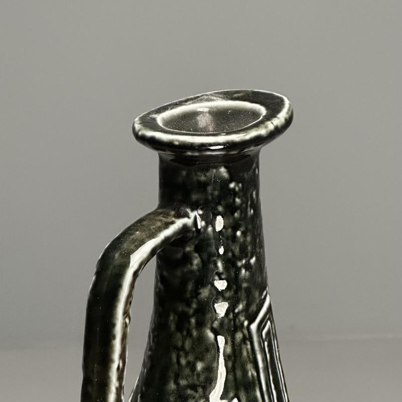 Gunnar Nylund, Swedish Mid-Century Modern, Green Vase, Glazed Stoneware, 1960s - 5