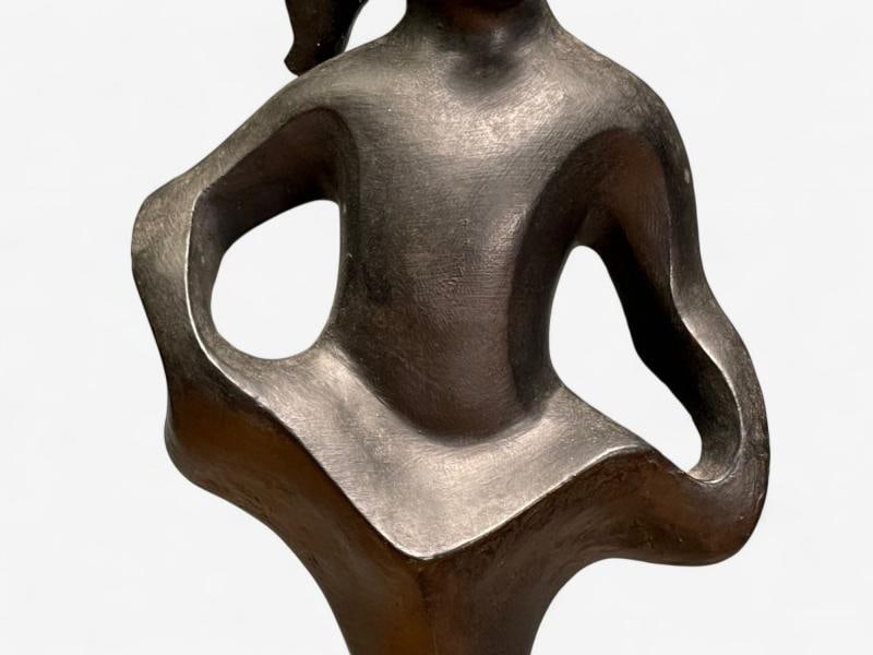 Rima, Mid-Century Modern, Bronze, Sculptural Table Lamps, USA, 1960s - 4