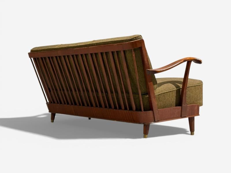 Svante Skogh, Sofa, Beech, Fabric, Sweden, 1940s - 9
