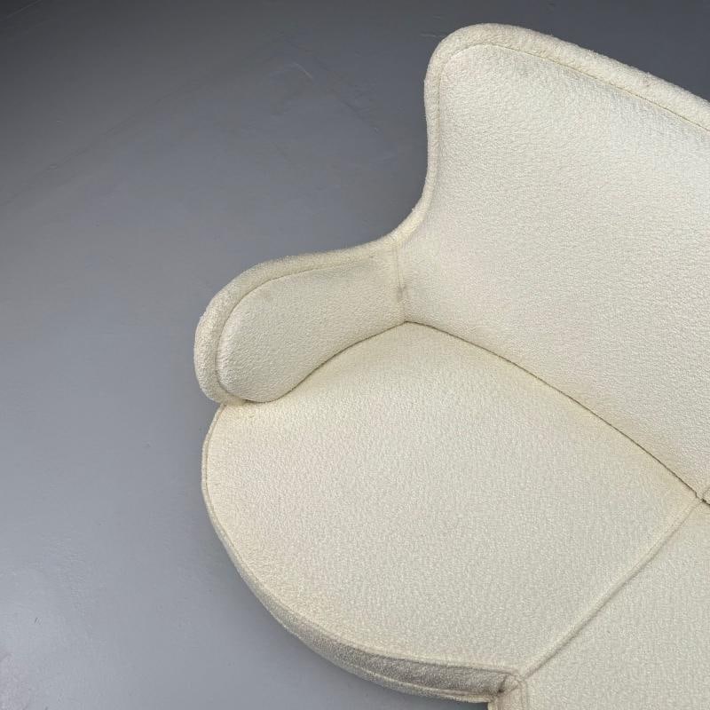Osvaldo Borsani Attribution, Heart Sofa, Italian Mid-Century Modern, 1950s - 8