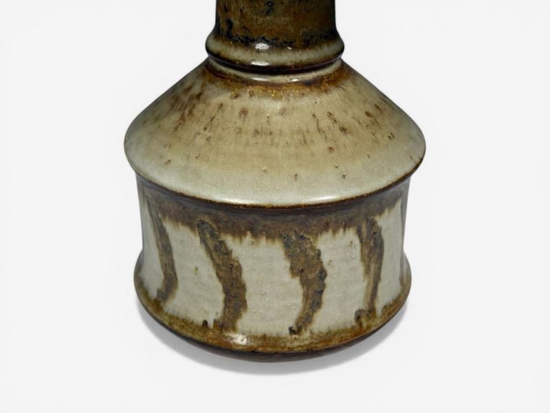 Joseph Simon, Danish Modern, Table Lamp, Beige Stoneware, Denmark, 1960s - 8