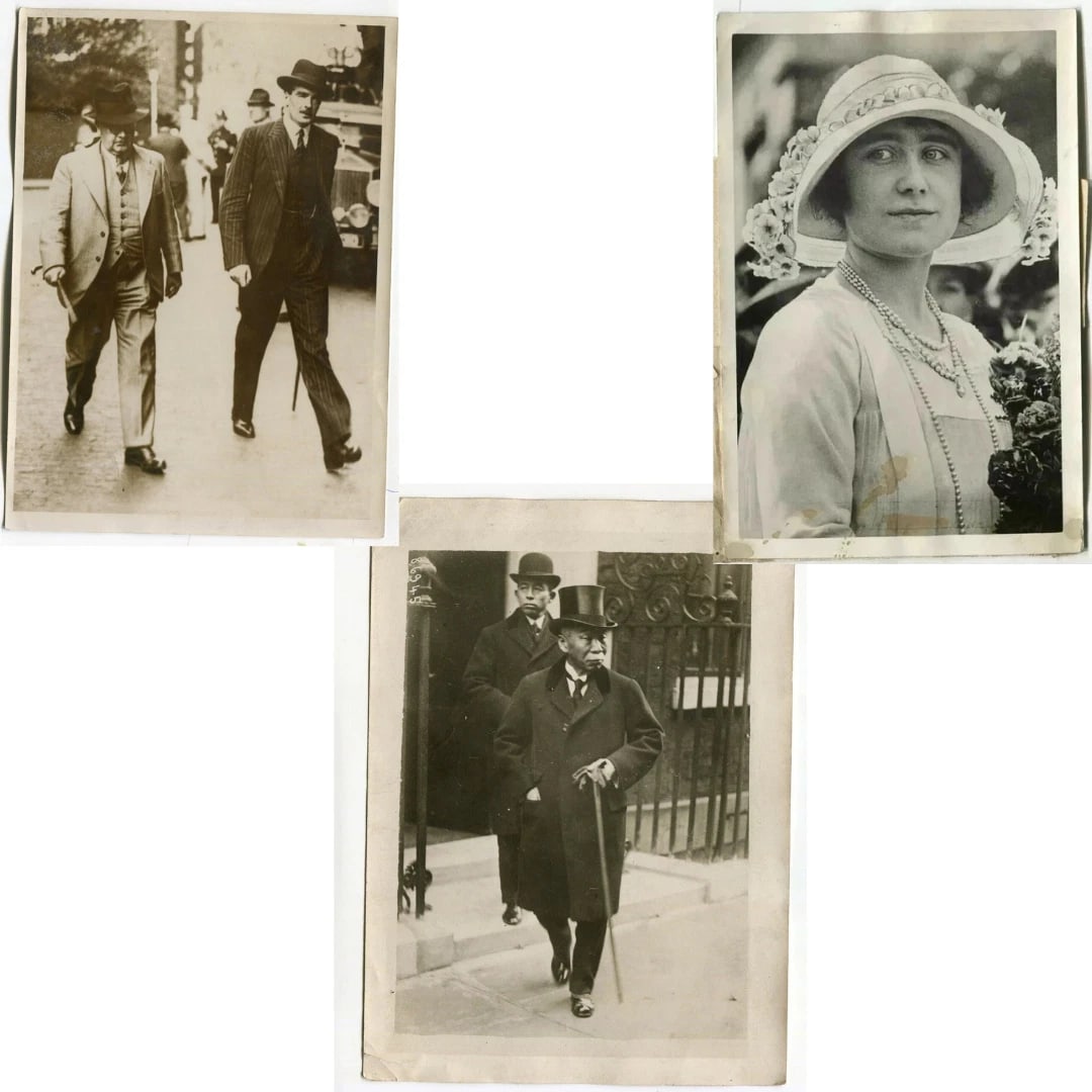 Baron Hayashe, Kingsley Vood, Duchess of York - Vintage Photography Press x3 - 4