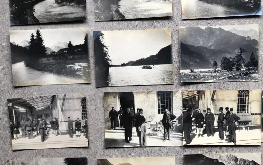 Mountain and People Landscape - Vintage Photographs Lot x29 - 8