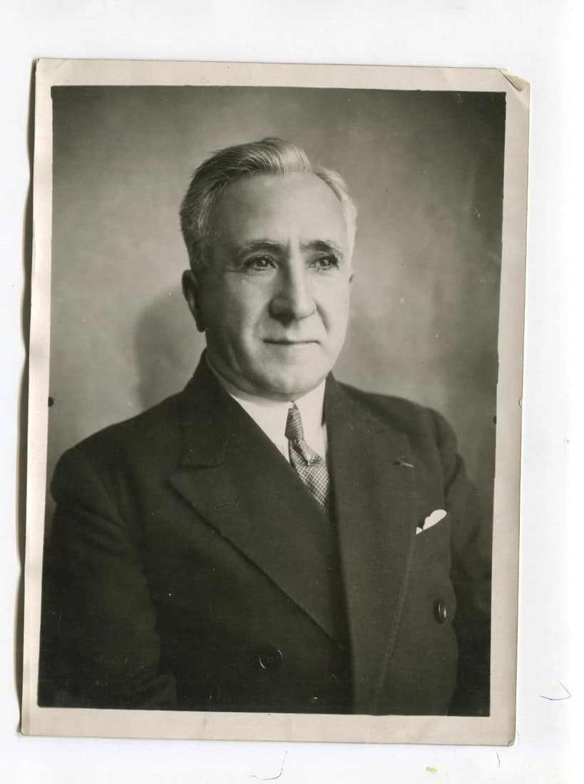 Portrait Politician Men - Vintage Photography Press c. 1930 x10 - 8