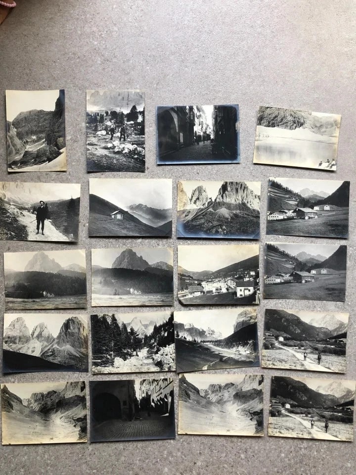 Vintage Photographs Lot x42 Mountain Landscape, Piz Palin, Tirren, Saraguin 1902 - 3