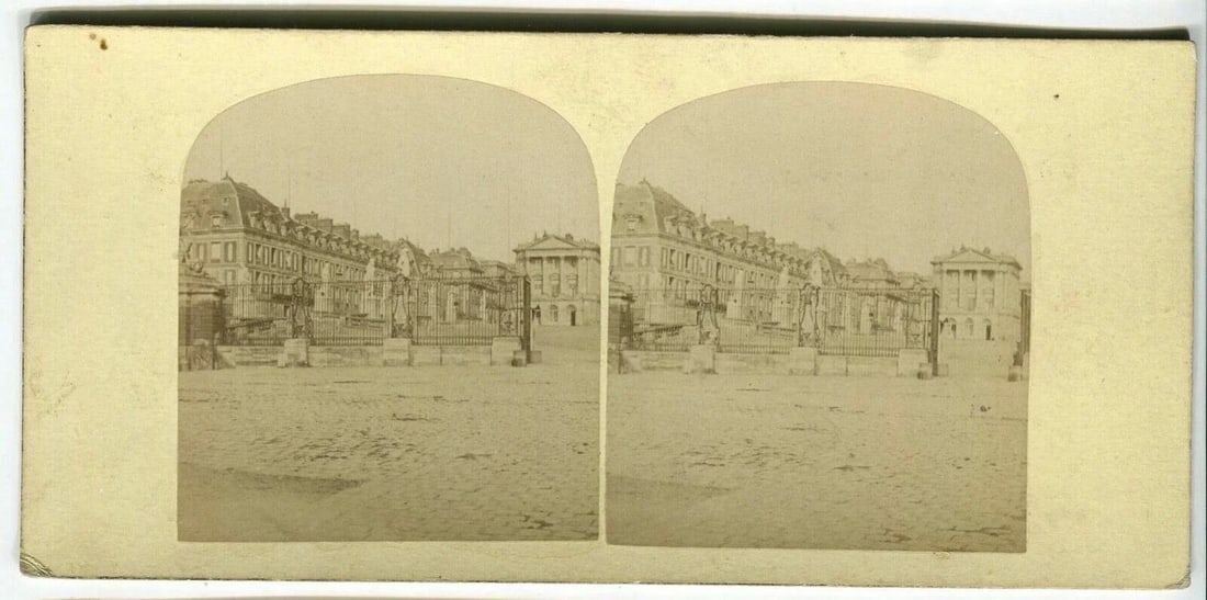 Vintage Stereoview - Paris Views, Albumen c. 1860 x18 - 5