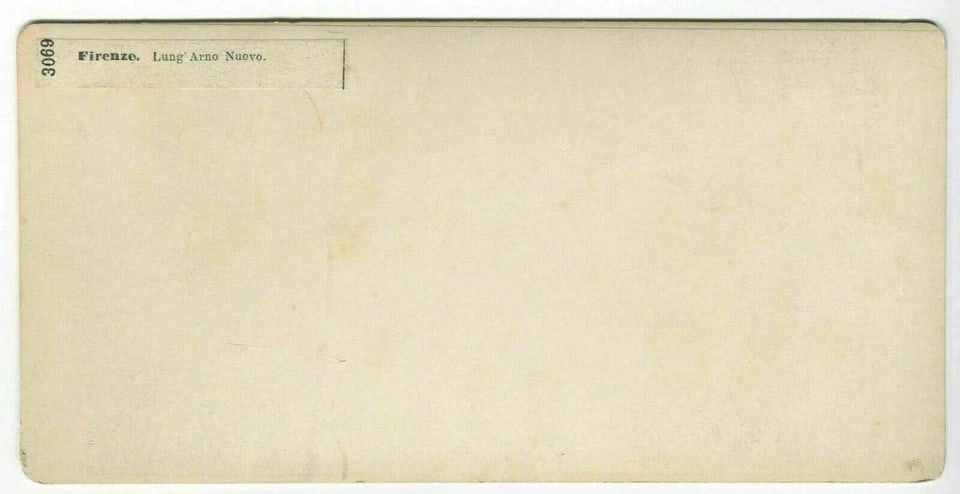 Vintage Stereoview Giacomo BROGI - Florence x9 c. 1870 - 17