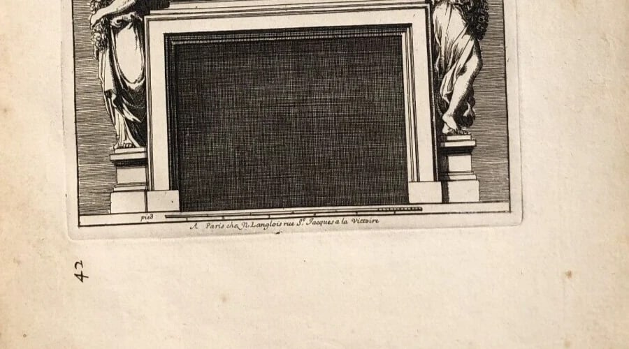 Jean LEPAUTRE 1618-1682 - Architecture - Vintage Etching Original x3 - 6