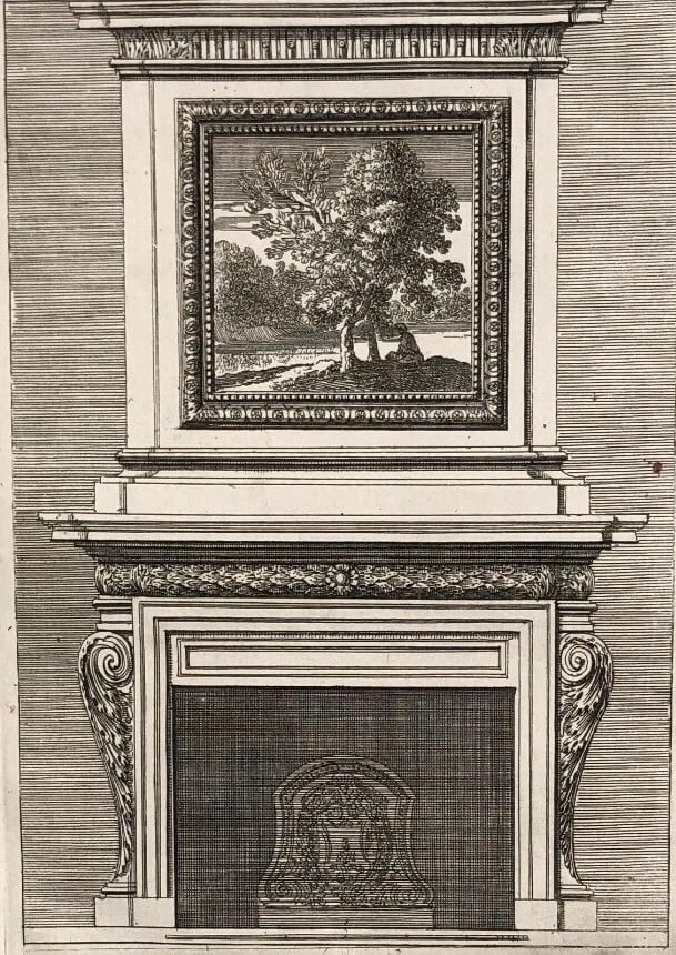Jean LEPAUTRE 1618-1682 - Architecture - Vintage Etching Original x3 - 7