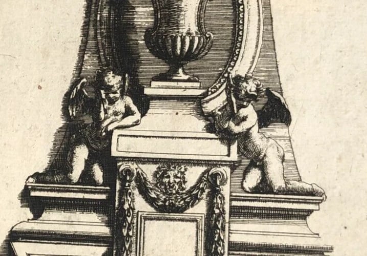Jean Baptiste LE BLOND (1679-1719) - Etching Original Architecture - 4