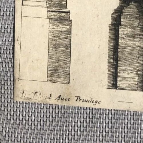 Jean Baptiste LE BLOND (1679-1719) - Etching Original Architecture - 7