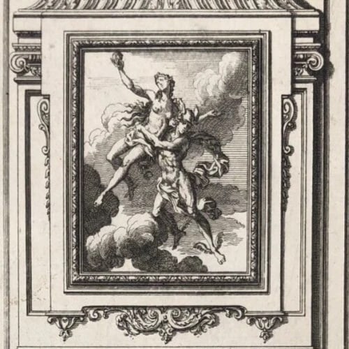 Antique Engraving – Jean Le Pautre (1618–1682) – Architectural Ornament - 3