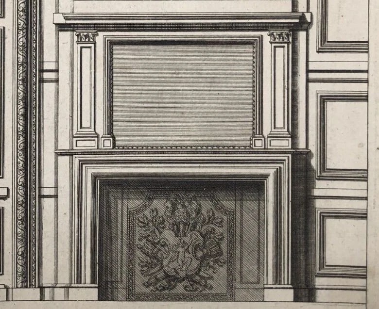 Antique Engraving – Jean Le Pautre (1618–1682) – Architectural Ornament - 5