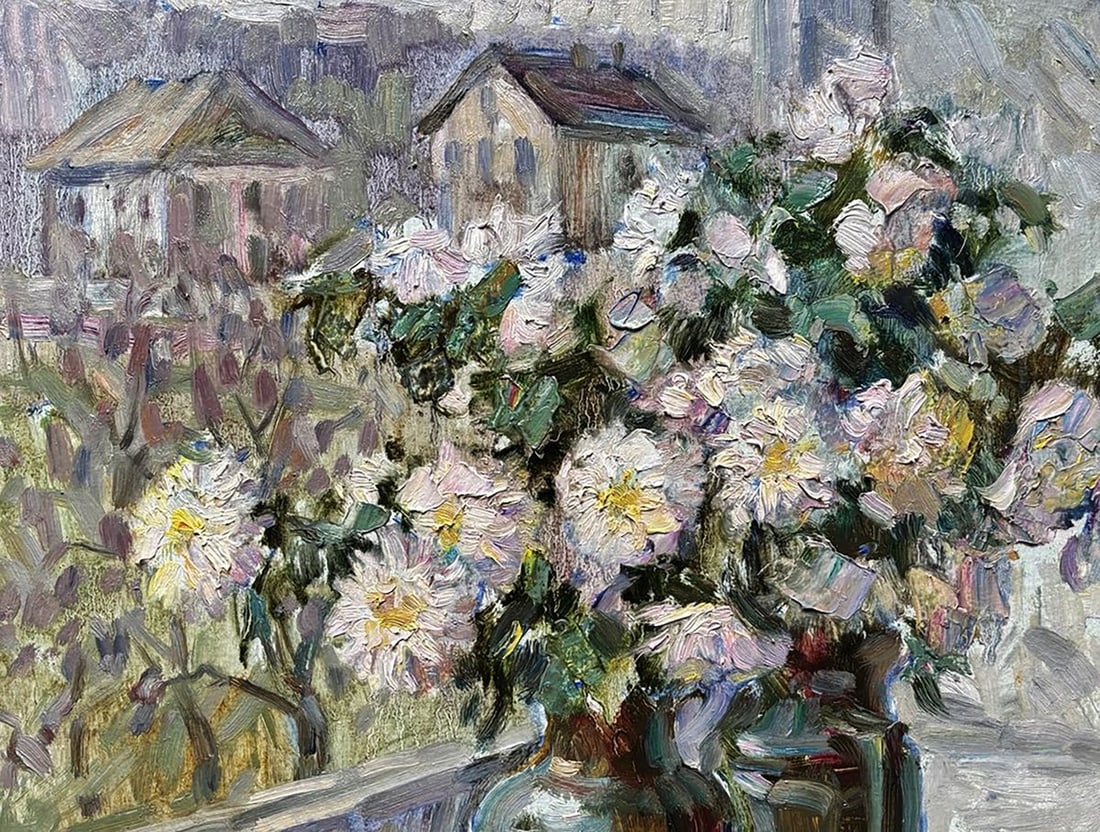 Oil painting Beginning of Autumn Ivan Kovalenko - 2