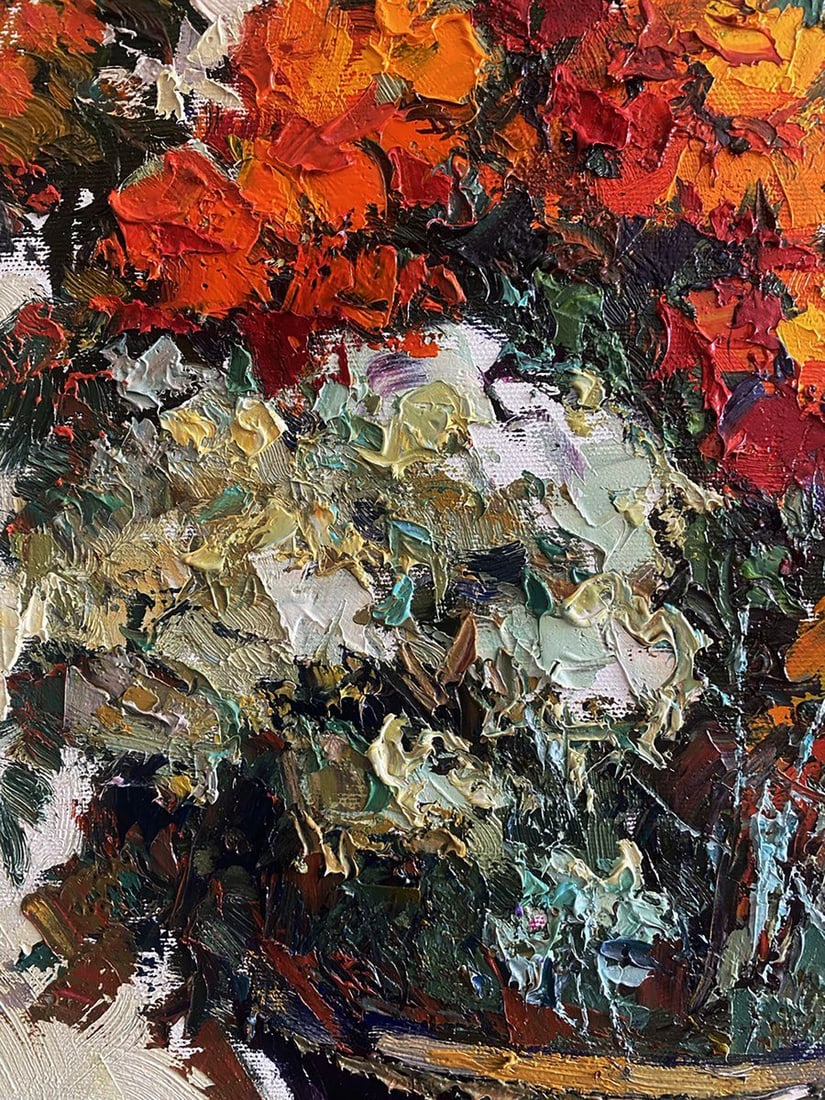 Oil painting Still life with apples Oksana Ivanyuk - 4