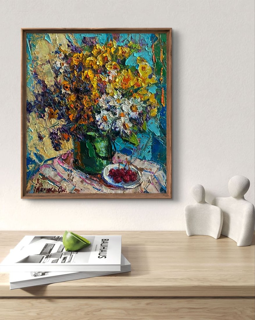 Oil painting Summer still life Oksana Ivanyuk - 2
