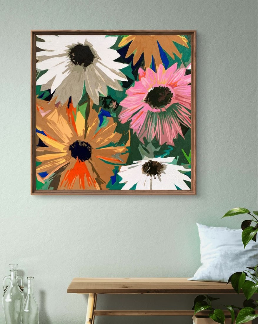 Oil painting Floral beauty Oleksandr Gukalov - 2