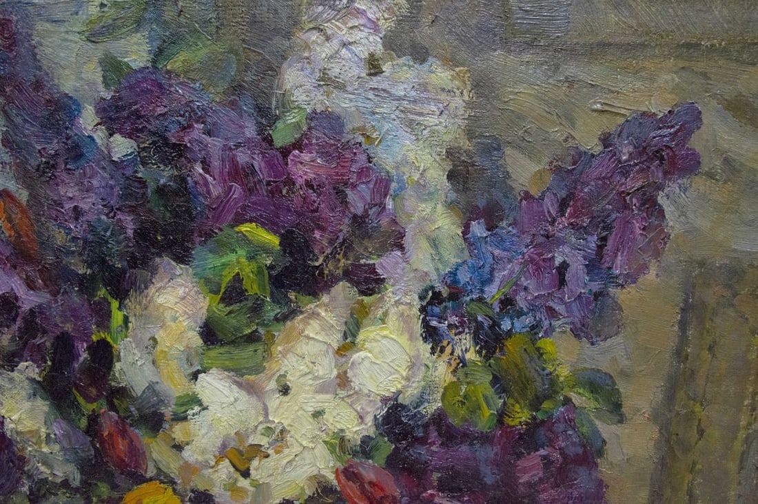 Oil painting Lilac Kolomoitsev Petr Mikhailovich - 5