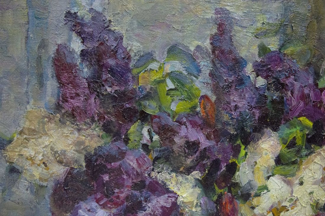 Oil painting Lilac Kolomoitsev Petr Mikhailovich - 6
