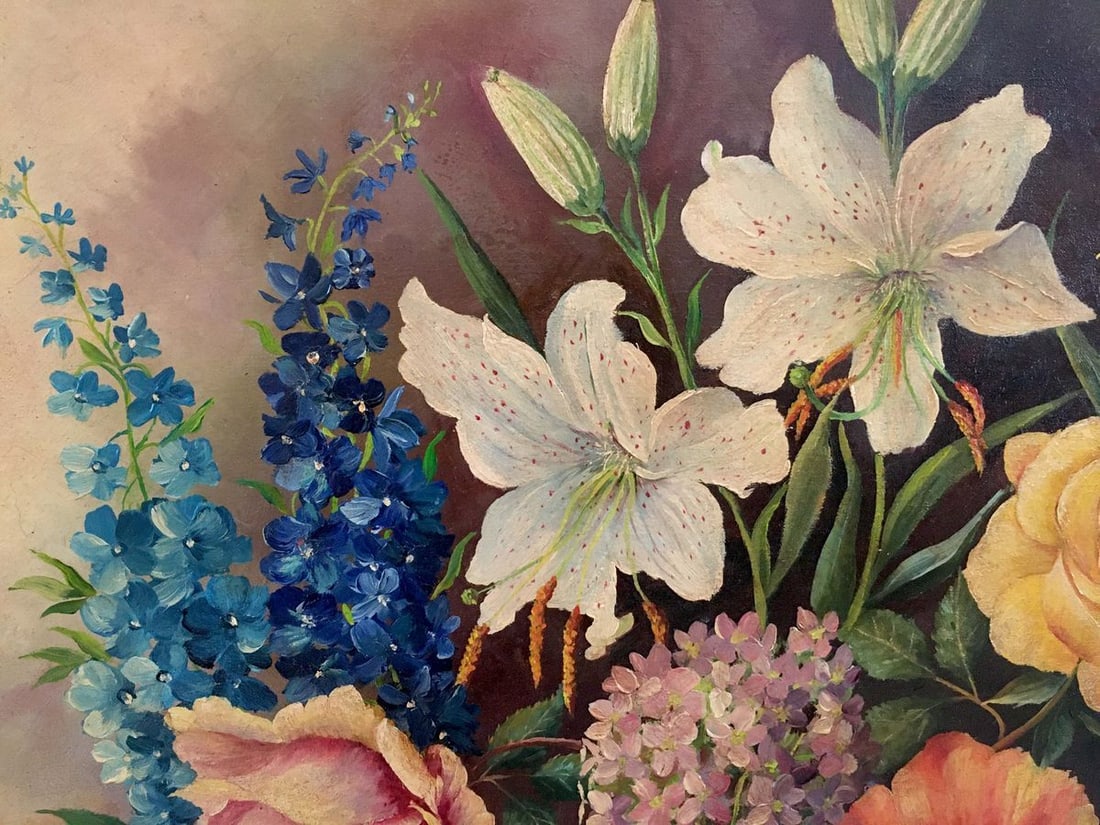 Oil painting Bouquet of flowers - 5