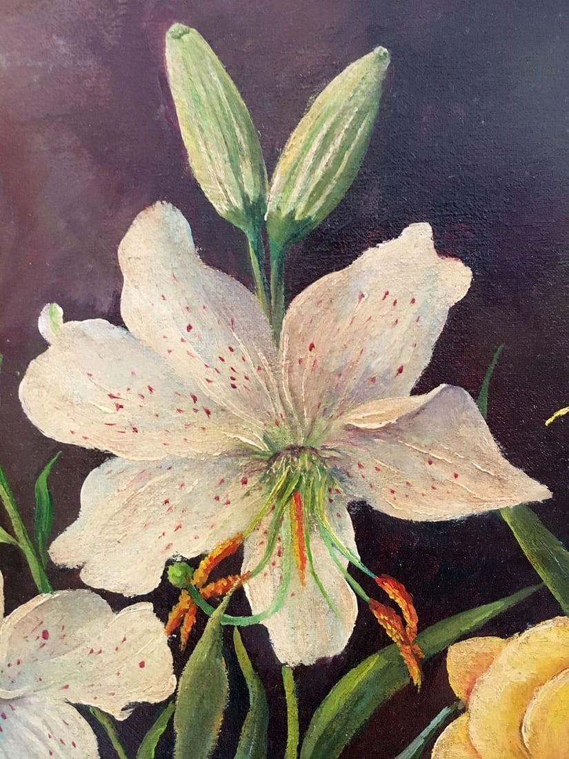 Oil painting Bouquet of flowers - 8