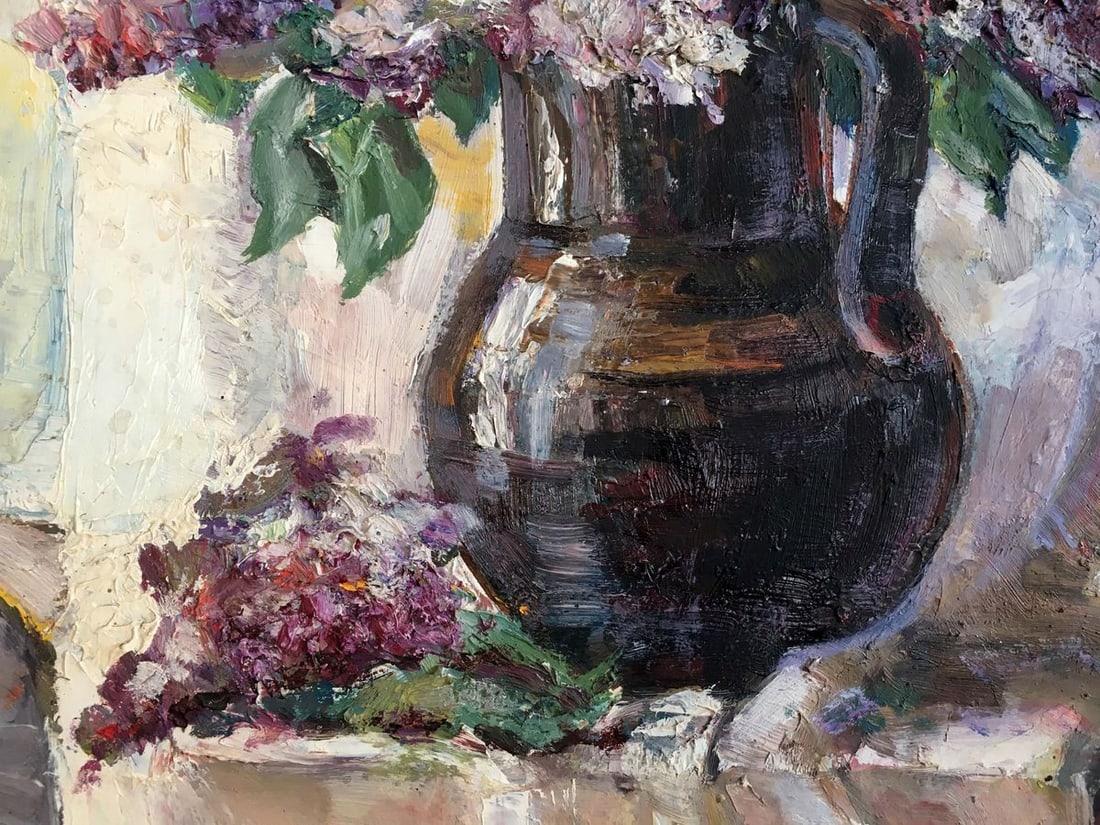 Oil painting Lilac - 6