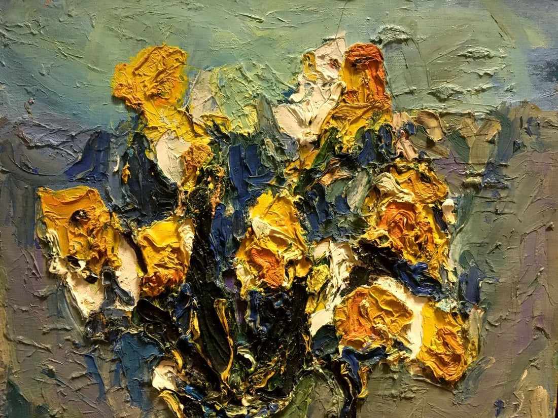 Oil painting Flowers Dupliy Sergey Alexandrovich - 8